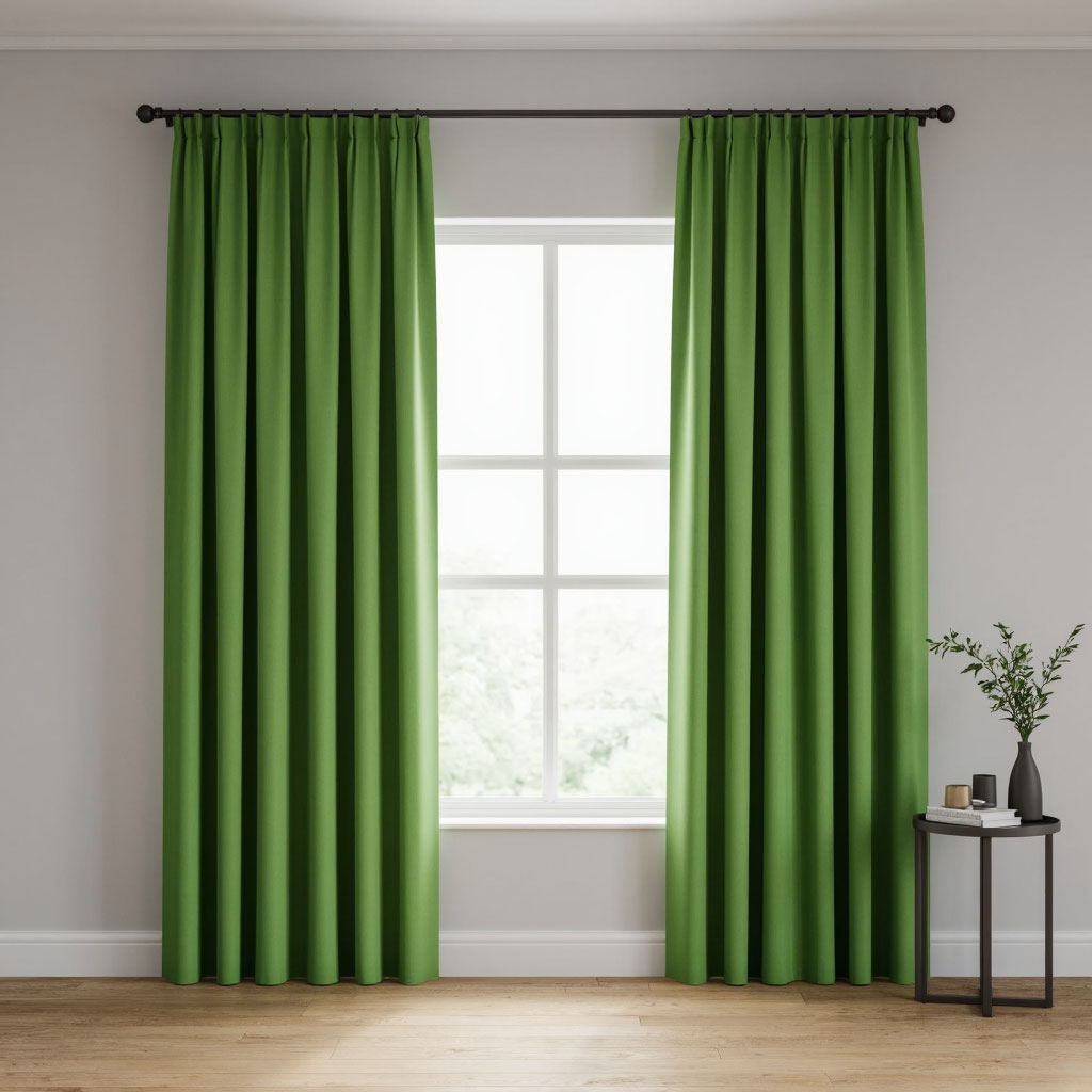 карниз для зеленых щтор