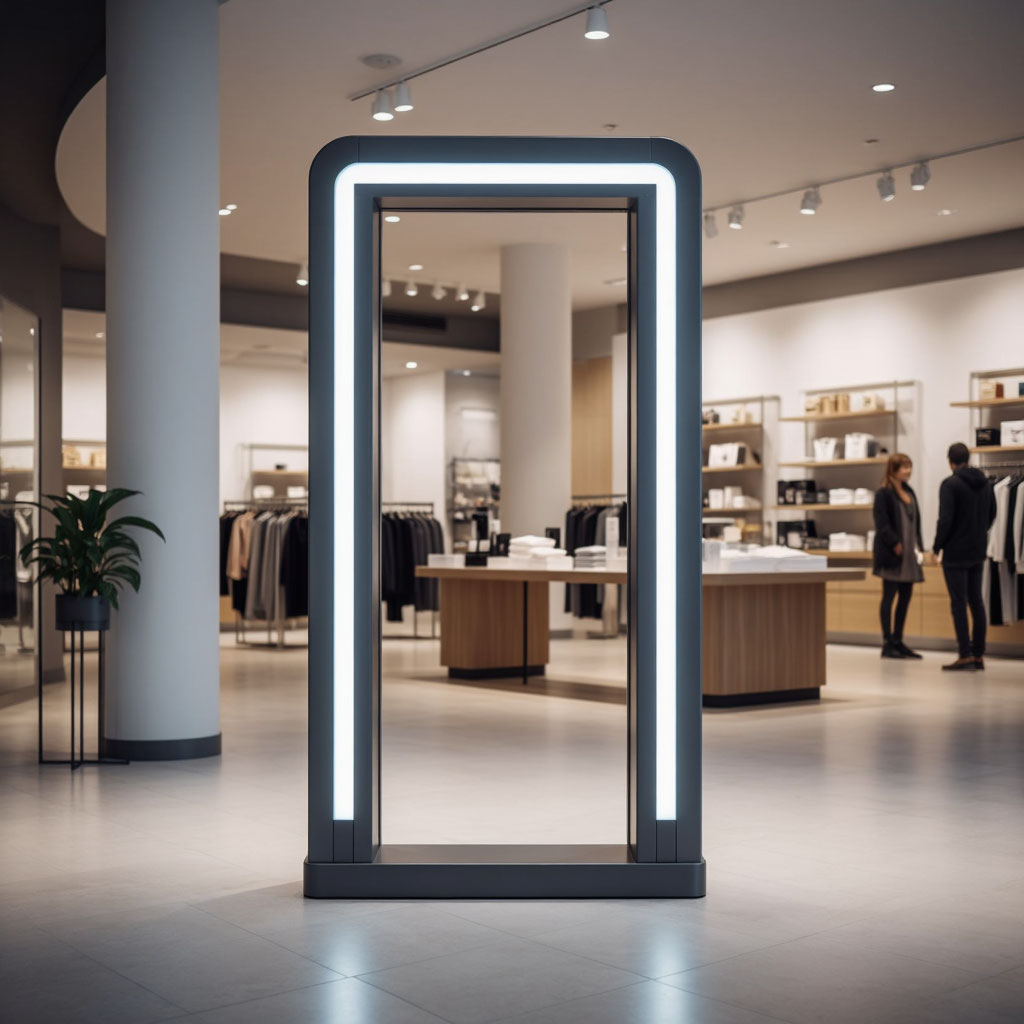 рамки детекции в магазине